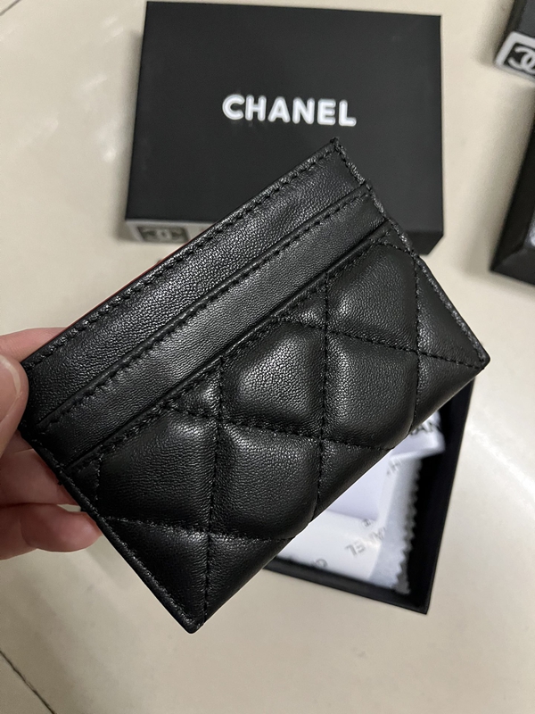 コピーシャネル激安財布側面デザイン